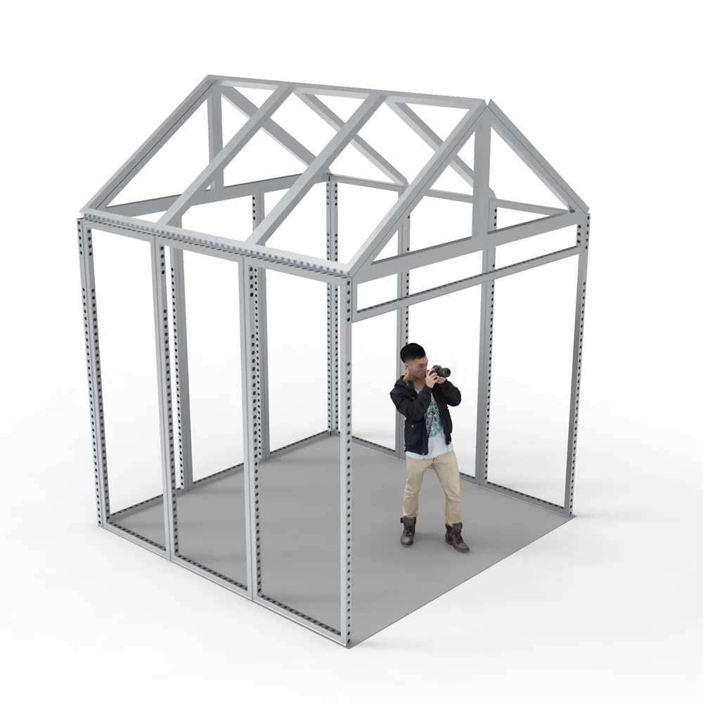 High quality heavy duty Booth Design Trade Beauty Exhibition house Shows 2022 New christmas Tradeshow room