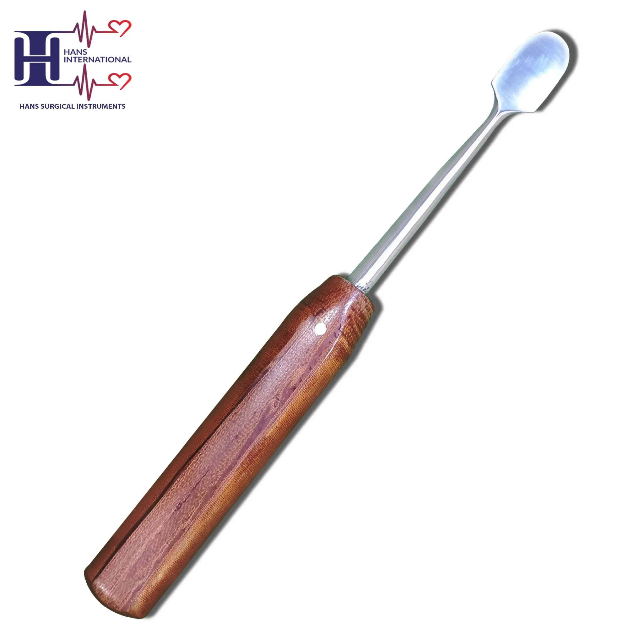 Periosteal Elevator Curved 14 mm 20 cm Orthopedic Instruments