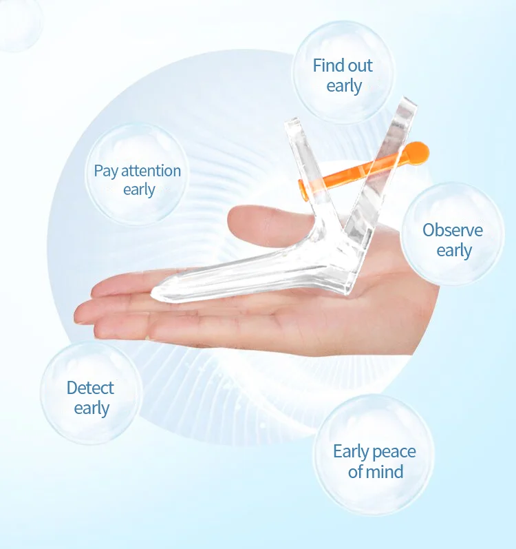 Cheap Factory Price Non-toxic non-irritating sterile disposable L,M,S Medical Polymer Materials vaginal dilator