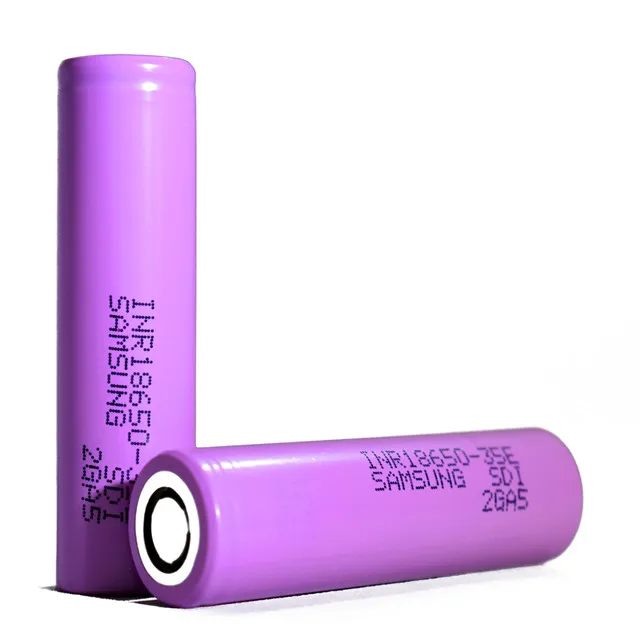 for Samsung 18650 battery 3500mah  18650 Rechargeable SDI 3500mAh SAM-INR18650 35E 3.7V
