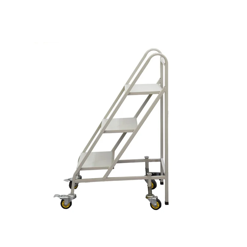 Library Ladder Steel Sliding Ladder Bookshelf