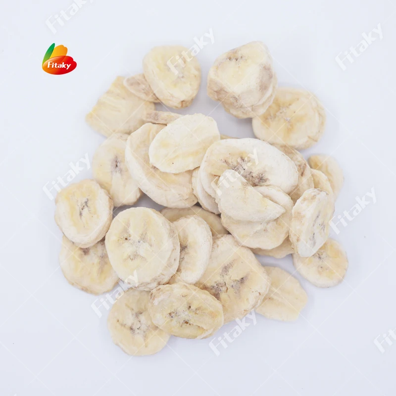Freeze Dry Organic Dried Banana Bulk Freeze Dried Banana Freeze Drying Bananas