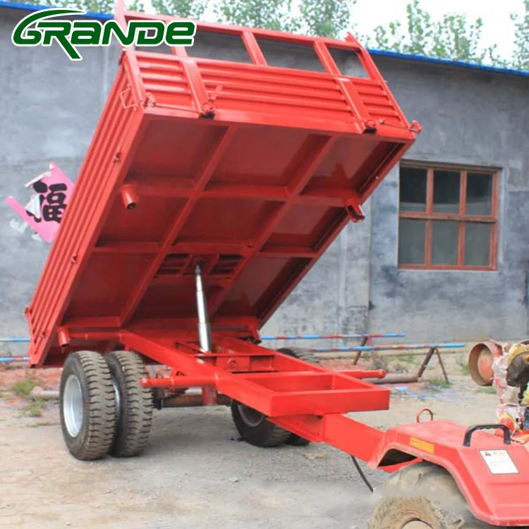 farm machinery tractor dump trailer hydraulic