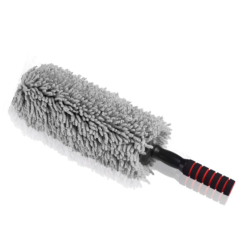 Car Wash Brush Washing Duster Microfiber Scratch Free Cleaning Dirt Duster Car Dust Brush With Extendable Handle