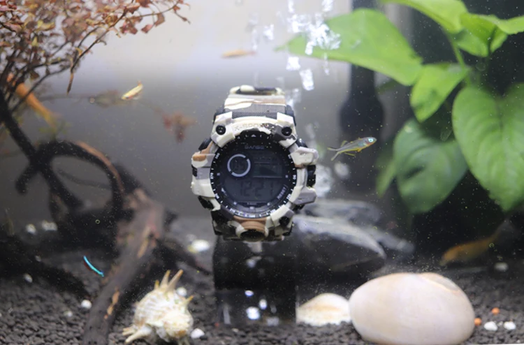 
Sanse S-640C Digital watch Fashionable OEM reloj Mens Sport Army Wristwatch 