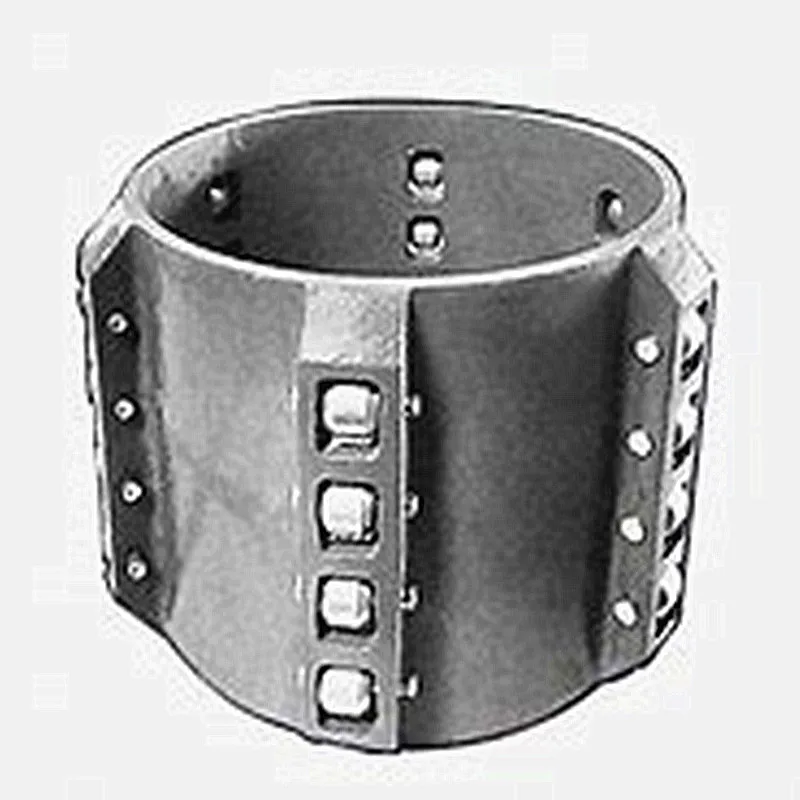 Oilfield Drilling Spiral Vane Steel Solid Rigid Roller Centralizer