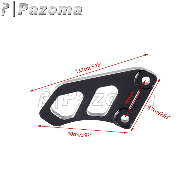 For Yamaha TW200 XT250 XT225 CNC Front Sprocket Cover Chain Guard Protector Kit