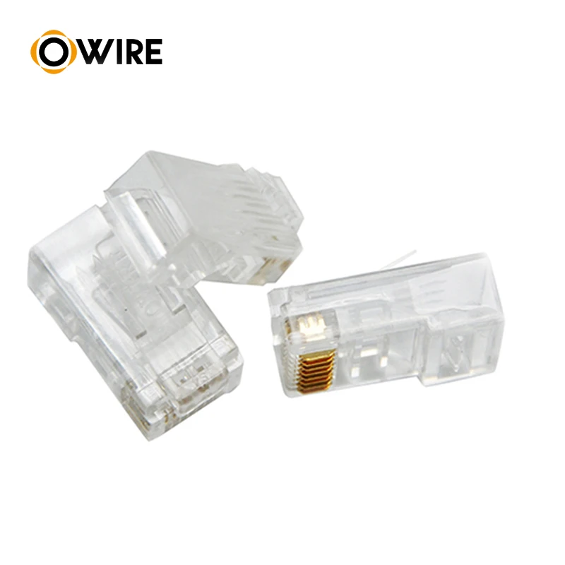 
Plug Conector Rj45 Cable De Red Utp Cat5e 100pz Cat 5e 