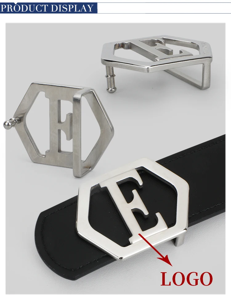 Blu Flut изготовленная на заказ Модная пряжка для ремня из нержавеющей стали Пряжка с