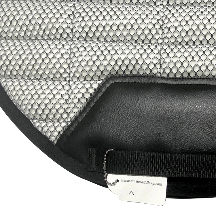 Wholesale Horse equipment comfortable and breathable Sandwich mesh saddle pad horse saddle pad set OEM ODM