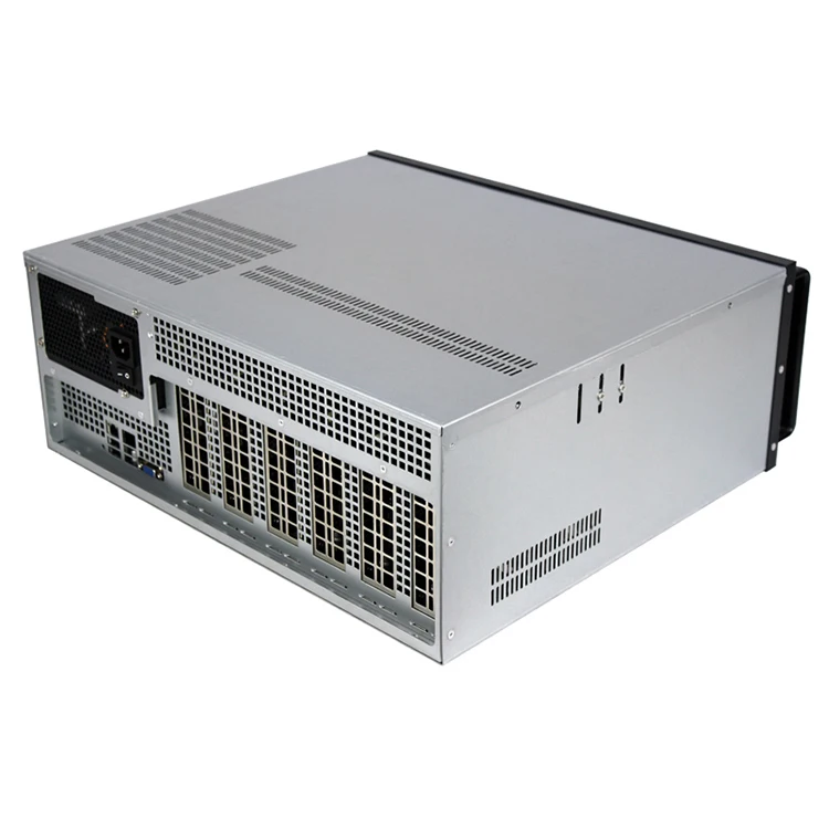  В наличии Ethereum 4U 6 GPU горная установка с DP1800 материнская плата рама PSU для крипто