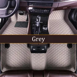 PVC Custom Car Floor Mats Car Carpet Full Coverage All Weather Protection Anti-Slip Leather Car Mats
