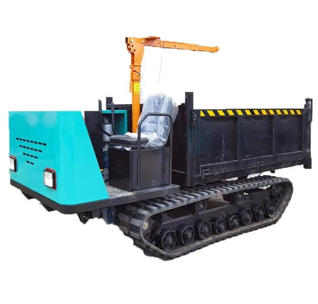 Large Capacity Crawler Transport Truck Agricultural Tracked Vehicles Low Speed Track Truck