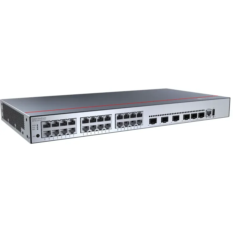 24 ports S5735-L-V2 series SFP managed switch S5735-L24ST4XE-A-V2