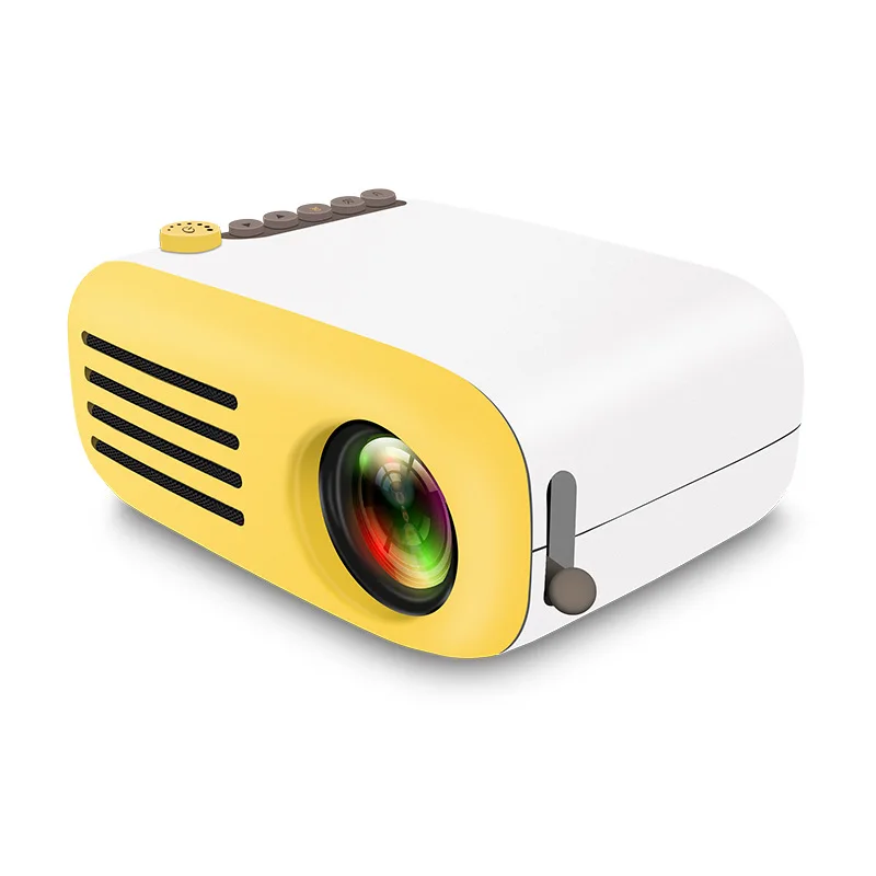 Amazon hot selling hd mobile phone projector smart hd LED portable mini projector YG200 battery version micro mini projector