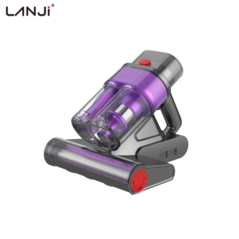 2024 15kPa OEM P810 Sofa Pillow Fabric Mattress Vacuum Cleaner UV LED Screen Handheld Bed Cleaning Machine