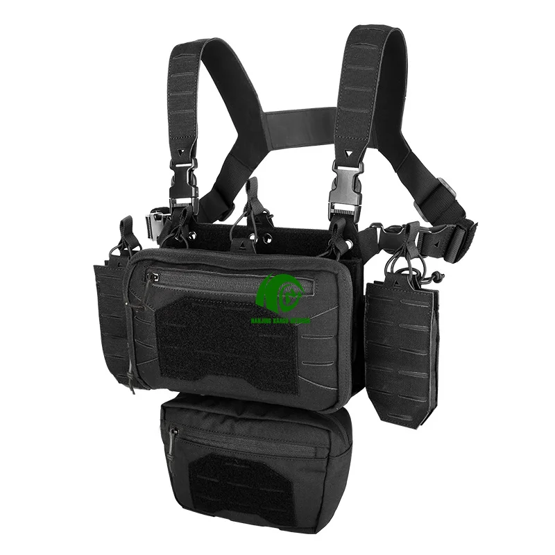 Kango 600D Oxford Tactical Vest Outdoor Waterproof Modular Chest Rig Vest
