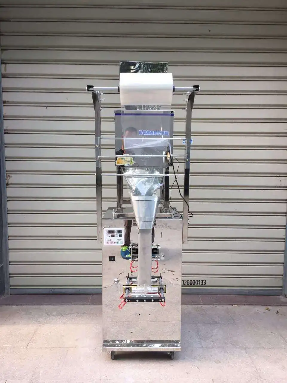 sachet packing machine snack chips automatic filling