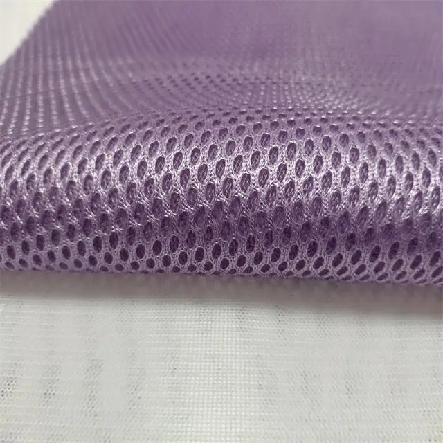 3d Air Mesh Fabric Lightweight Shoes Plaid for Crib Liner Jiujiuxin Weaving Warp Knitted Jiangsu Tricot 100% Polyester Dai Mesh