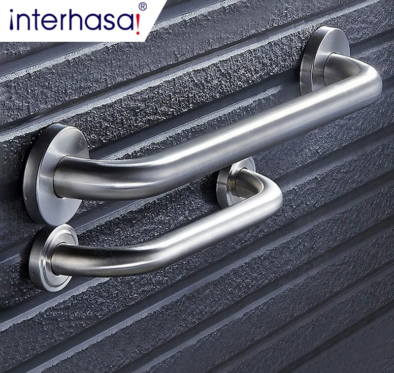 Bathroom showers safety handrail support handicap rails stainless steel 12 inch grab bar Door handle for bathtubs toilet