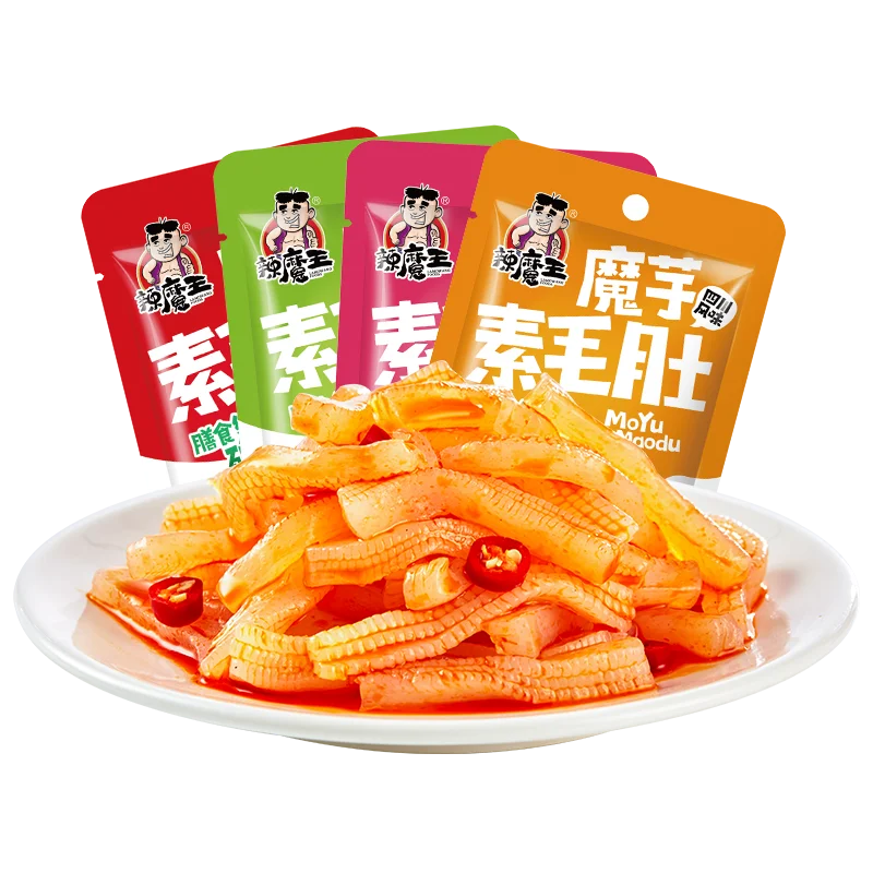 
Spicy long shelf life China popular konjac snack food 