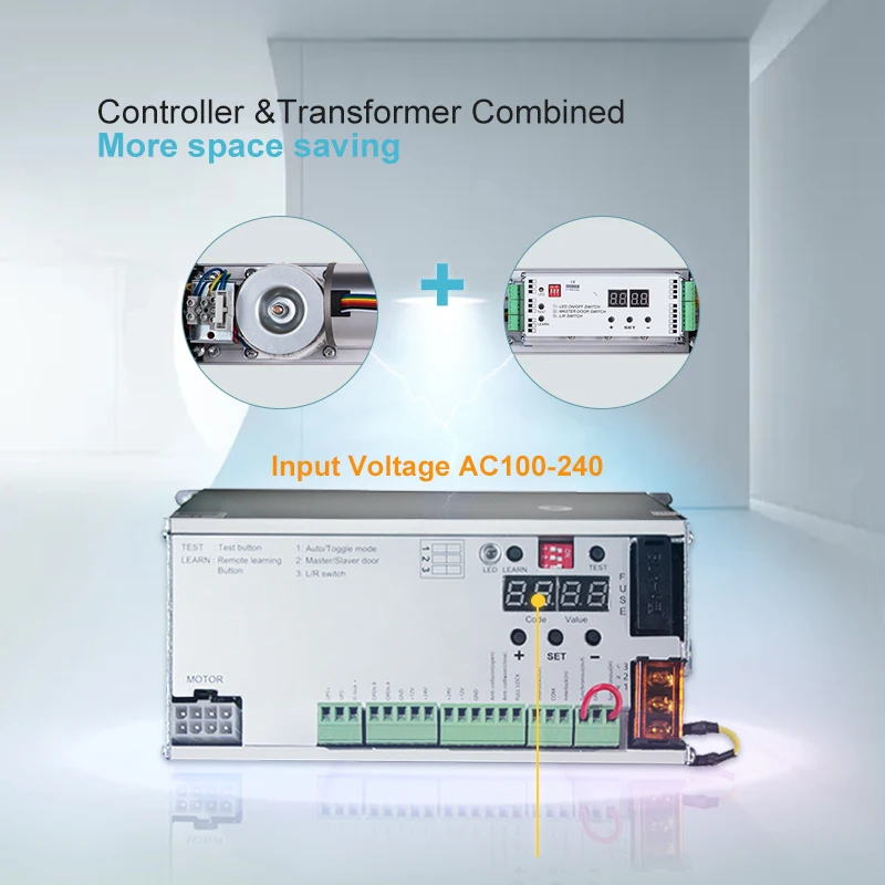 Doortec SW200 тонкий автоматический Открыватель двери с датчиком движения