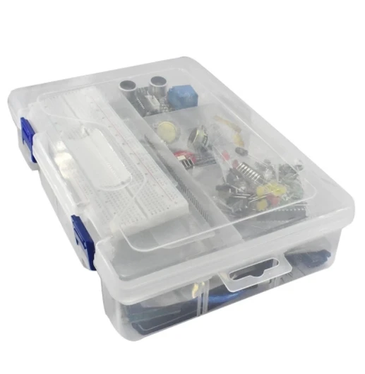 Starter Kit for Arduino Uno R3 - Uno R3 Breadboard and holder Step Motor / Servo /1602 LCD / jumper Wire