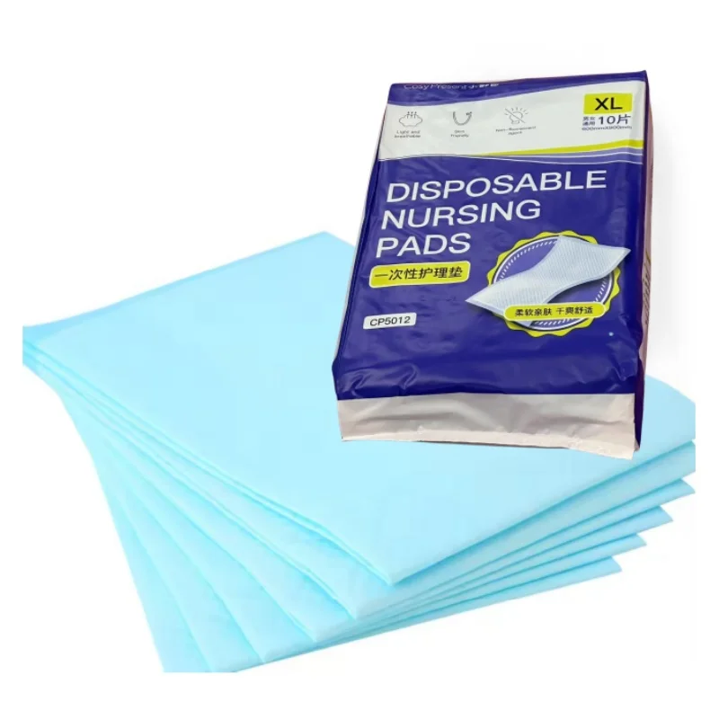 Wholesale CE MSDS Blue Healthcare OEM Super Absorbent 60 x 90 Adult Medical Hospital Under Pad Disposable Underpads