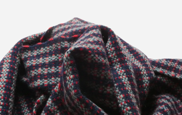 Available machine weaving 100% pure material knit fabric wool