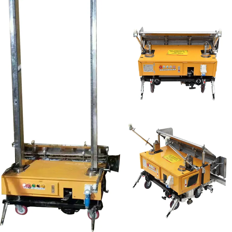 Automatic Exterior Wall Plastering Machine Cement Rendering Machine for Sale