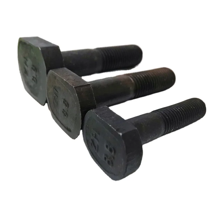 Custom T-bolt supplier m3 m4 m8 stainless steel rhombus rectangular square head T shape screw T bolt