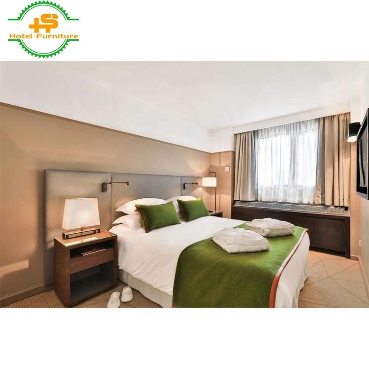 
HS-N16 European style luxury Foshan factory direct 5 star grand Hyatt vip wooden hotel furniture set 