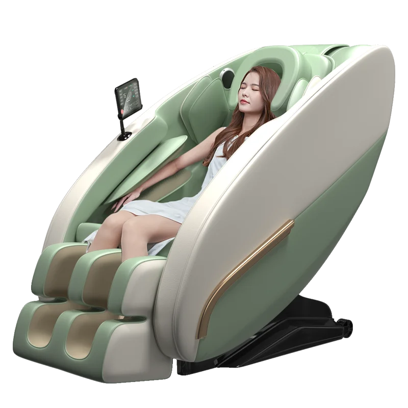 Upgrade 8d Spiral Open Back Payment Electric Chair Massager With Body Relax Function