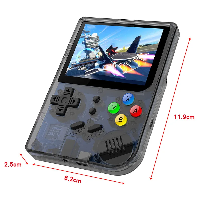 Double System Linux Retro Video Game Console 2.8 inch IPS Screen Portable Handheld Game Player RG300 32GB TF 13000 Classic Games