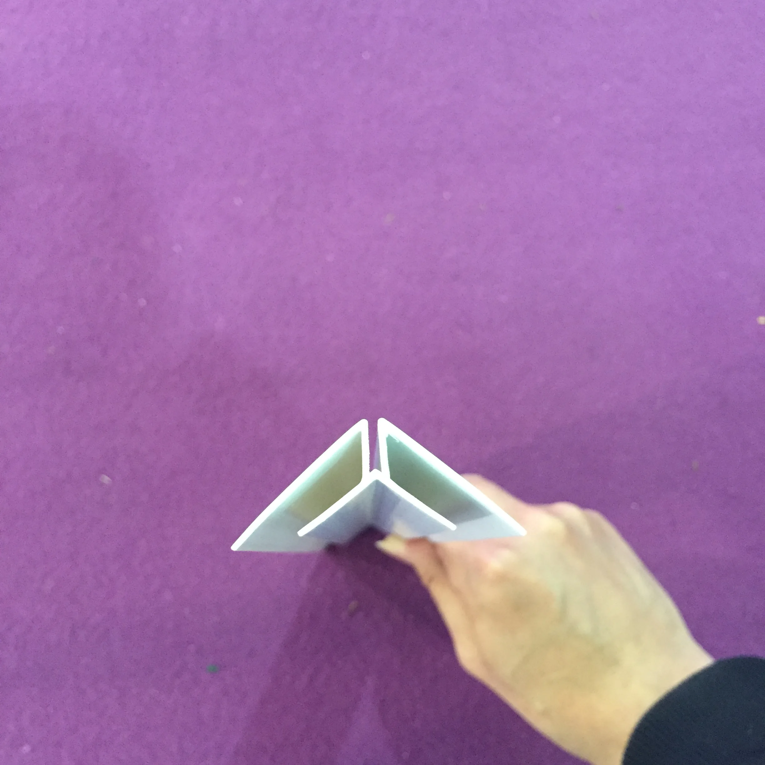 Wholesale PVC internal and external corner trim for wall panels