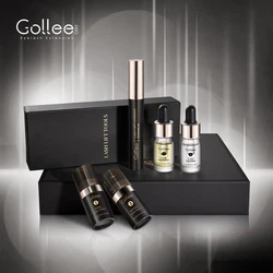 Gollee best eye lashes lifting permanent gool keratin customized lash brow lift pads liquid serum new kits glue private label