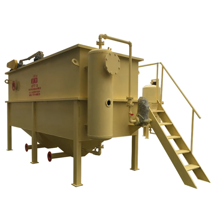 
 Оборудование для очистки воды, установка для очистки сточных вод, седиментация, флотационный резервуар с растворенным воздухом, система DAF  