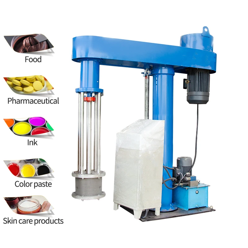 Stainless Steel 20L 100L 200L 500L Industrial Paint High Speed Basket Mill For Paint Pigment Printing Inks