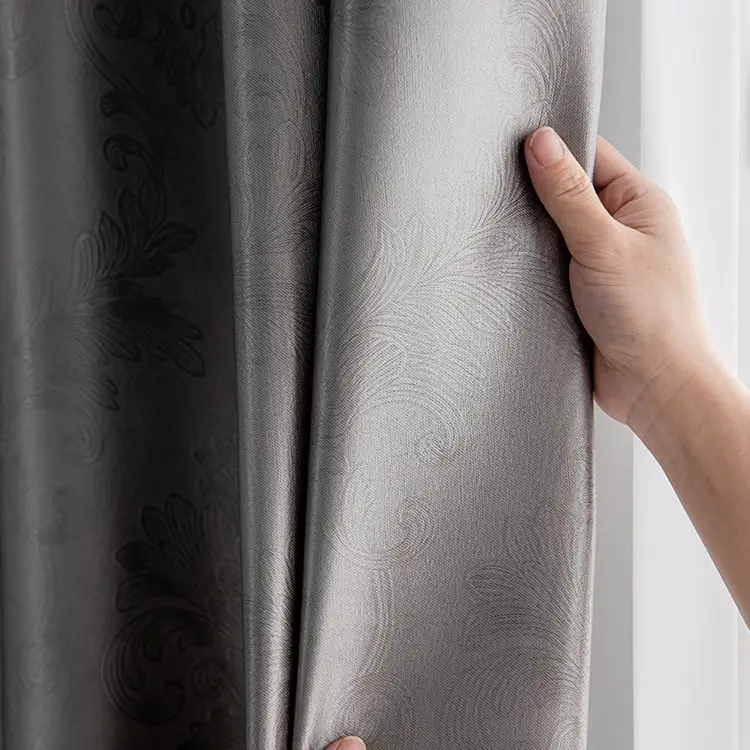 The New Living Room And Bedroom high quality classic blackout Are Soft Comfortable Heavy window Curtain Fabric for Dubai