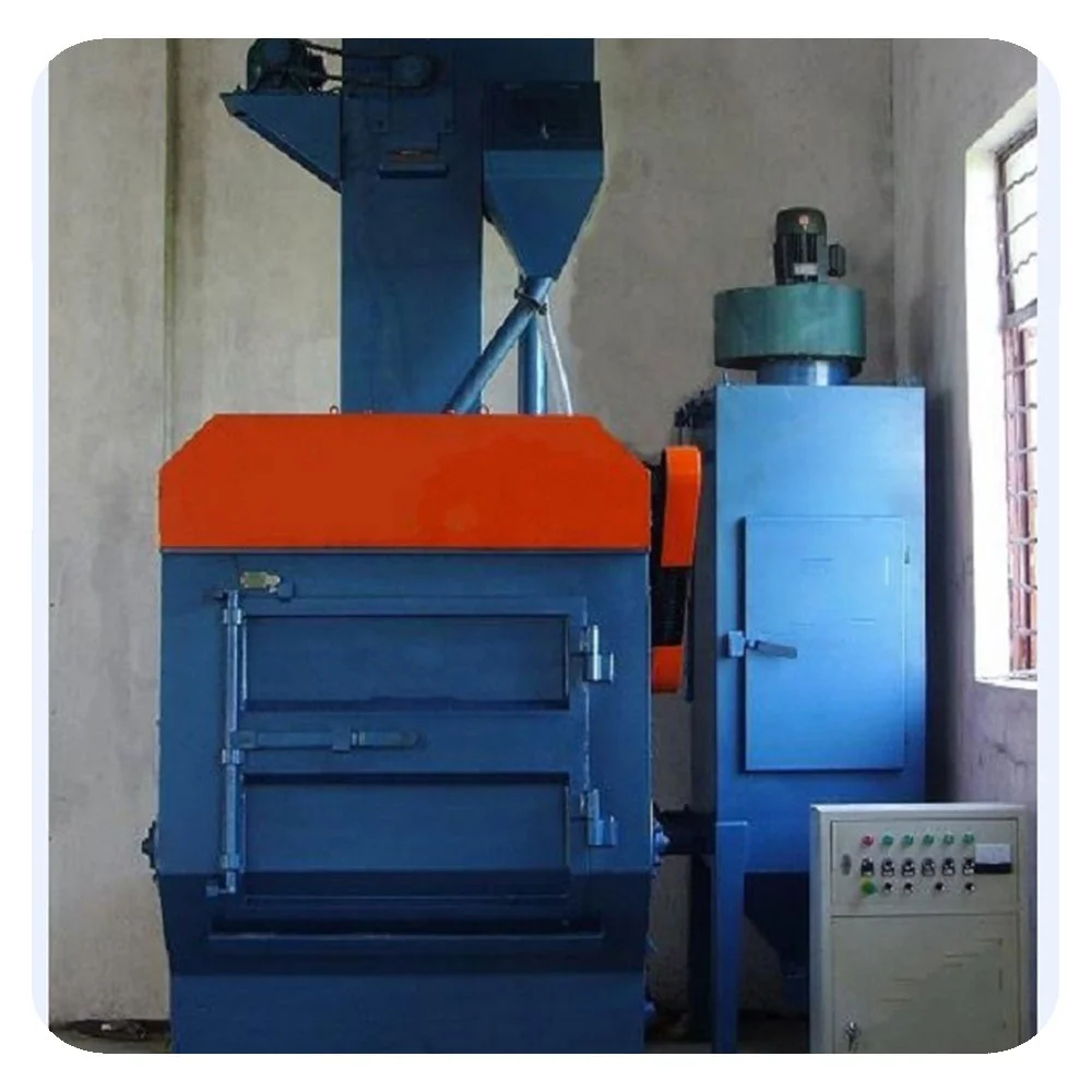 Q3210 small tumble shot blasting machine for rust removal