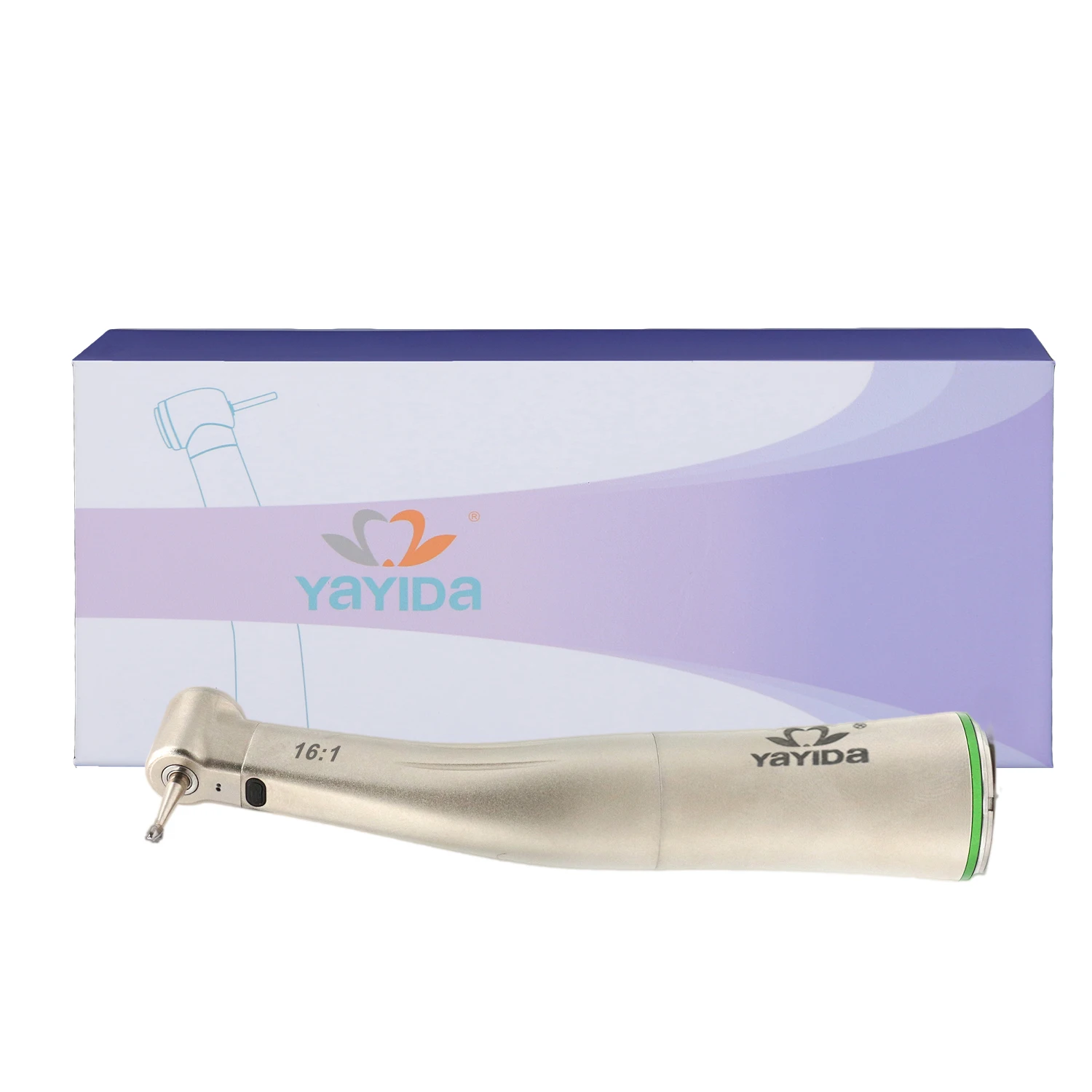 New Dental fiber optic Contra Angle 16:1 Low Speed Handpiece with good quality