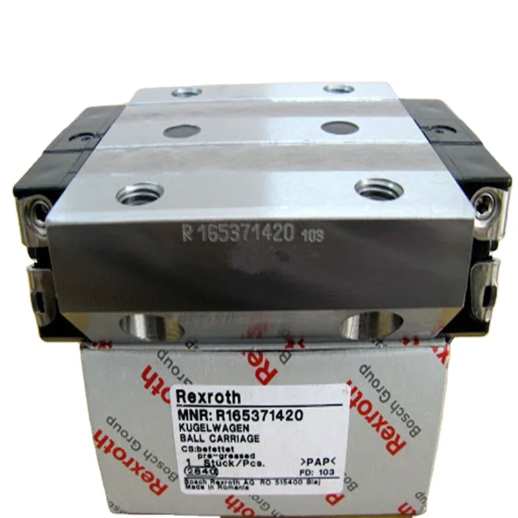 Rexroth Runner Block Ball Rail R162322320 Linear Bearing Linear Guide R162322320 Sliding Block Slider R162322320