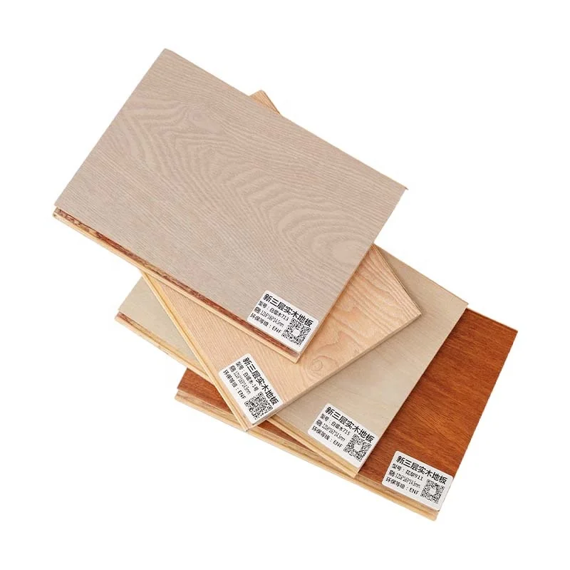 Customizable Thickness Home Furniture Wooden Flooring Solid Pine Birch Eucalyptys Wood Planks for Indoor Use