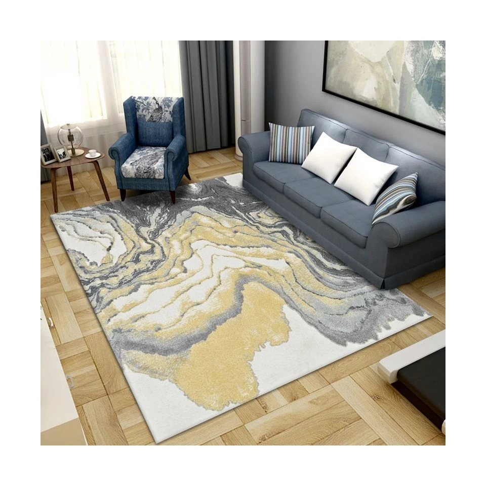 Soft Nordic Rug Carpet Wholesale Carpets and Rugs Polyester Floor Modern Pattern 3d Printing Living Room