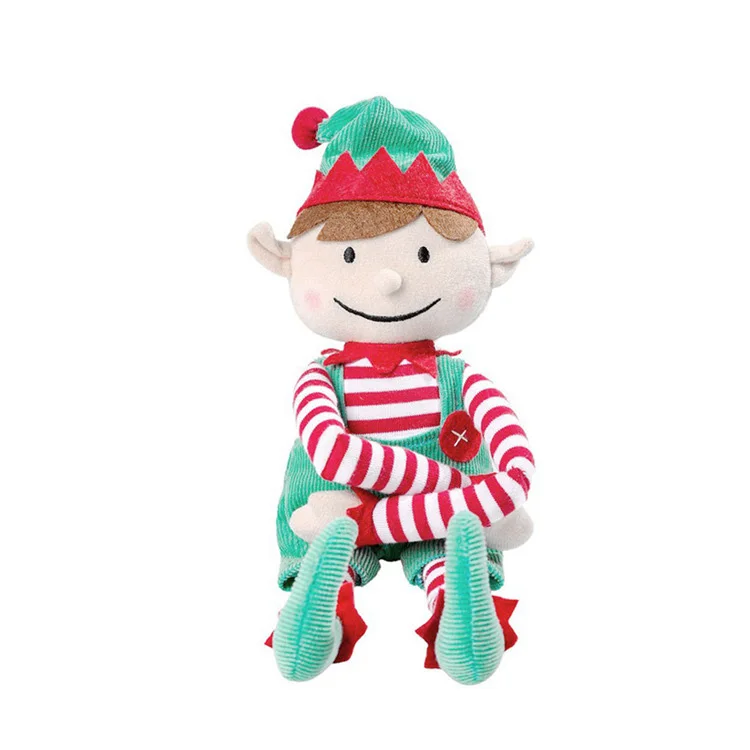 Wholesale Christmas Plush elf Toy Stuffed Elf Doll