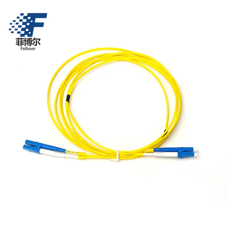 Optic Fiber Patch Cord Supplier Cheap Price SC a PC China Singlemode Simplex 2.0mm Customized OEM FTTH FTTB FTTX Network 1.2