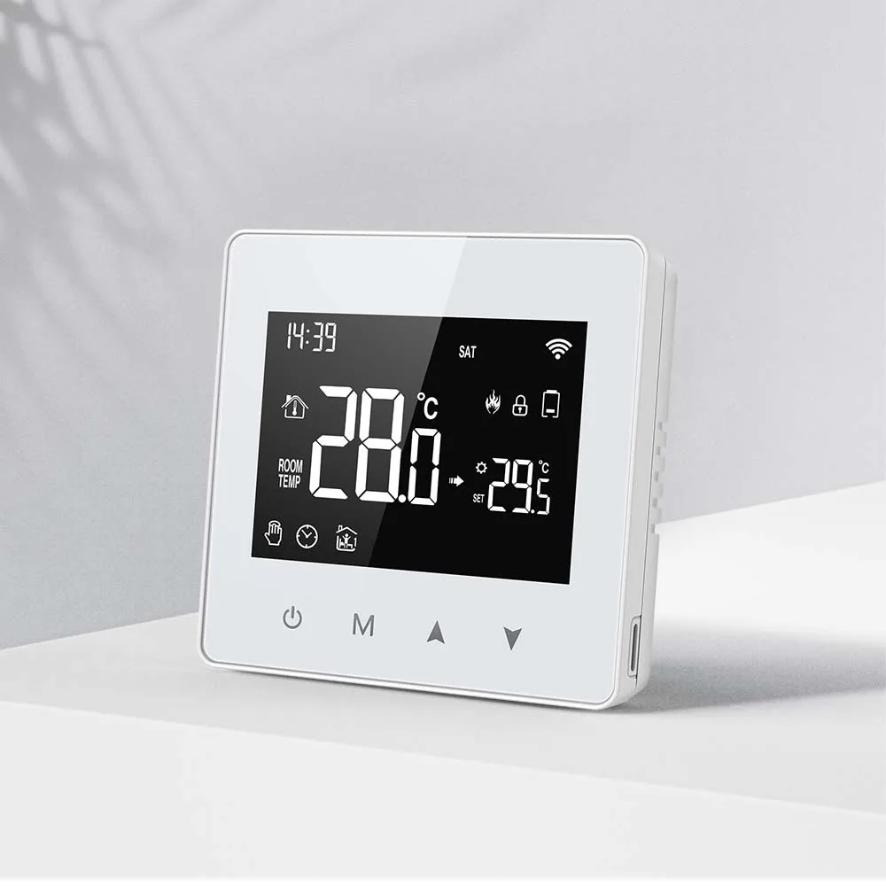 Avatto Smart Tuya WiFi беспроводной Радиочастотный термостат программируемый Электрический напольный газовый котел, комнатный термостат для отопления