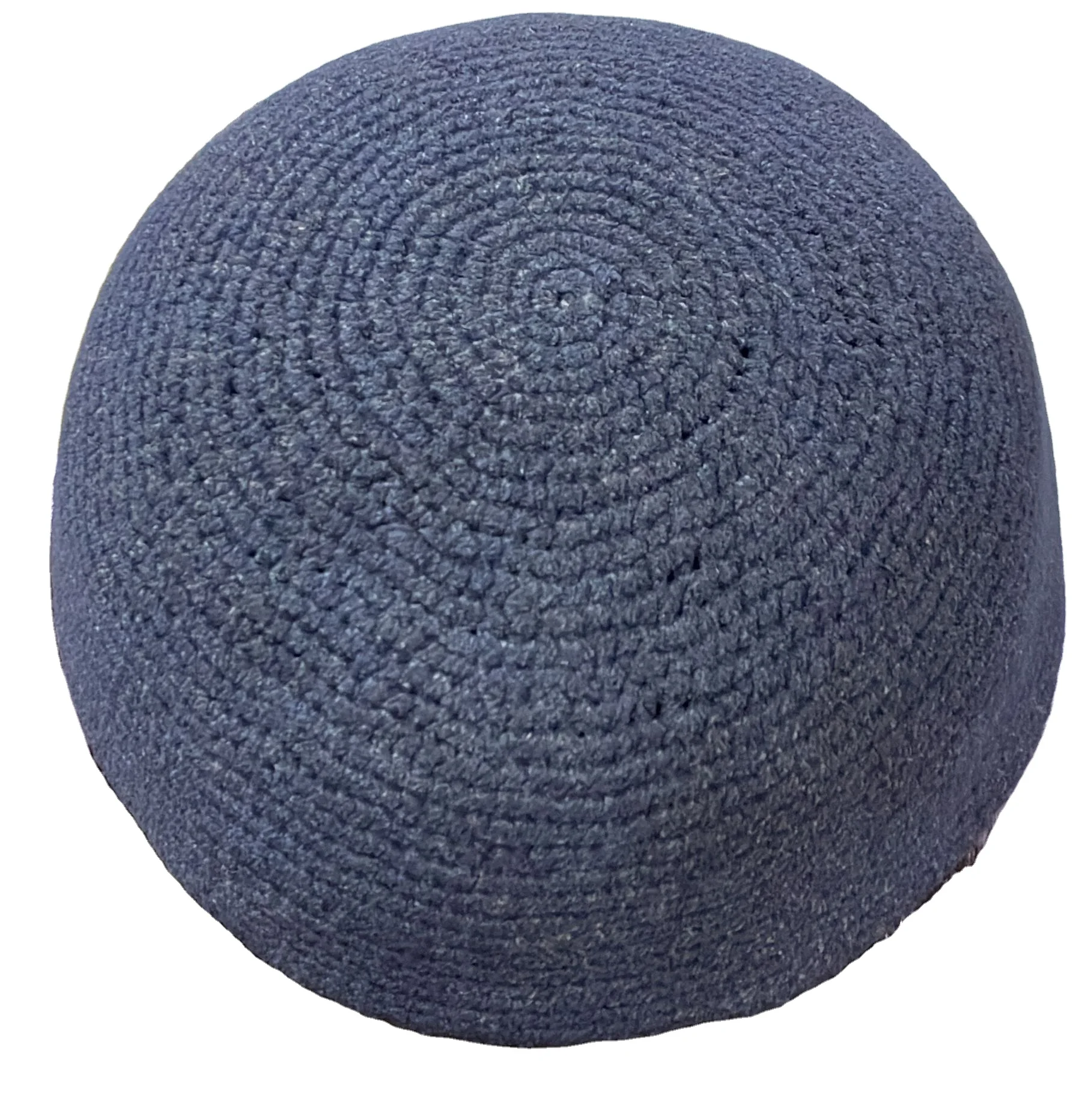 Factory Custom Thin thread Knitted Kippah, 100% Cotton DMC Hand Knitted Kippah Hat, DMC Kippah Yamaka Kippa Yarmulke Skull 011