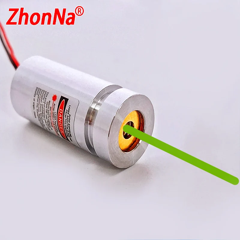 532nm 35mW Green Laser Module 3-5V Copper Laser Spot  Irradiation Positioning Lamp Laser Diode Light Emission Aiming Accessories