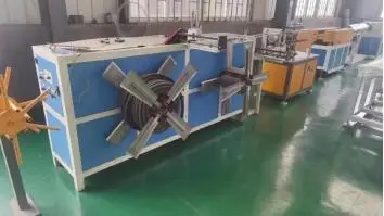 Plastic PP PE EVA Single Wall Corrugated Pipe Shisha Hookah Conduit Hose Pipe Extrusion Making Machine